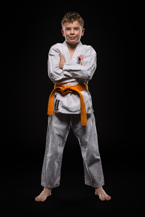 Studijski portret sportaša: karate / © Saša Huzjak / SHtudio.eu