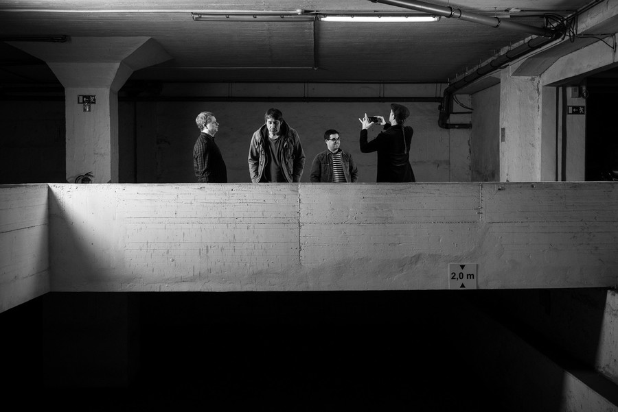 Promo fotografija za glasbeno skupino, na lokaciji: Okttober / © Saša Huzjak / SHtudio.eu
