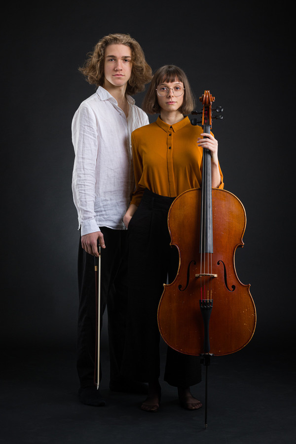 Promotivna fotografija za klasične glazbenike: Ariel Vei Atanasovski & Klara Lužnik / © Saša Huzjak / SHtudio.eu